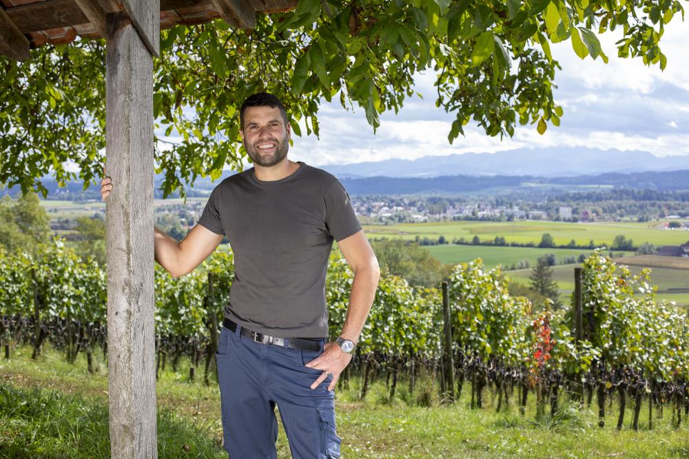 Martin Wolfer - … ist passionierter Winzer und sorgt mit seinen Thurgauer Spitzenweinen für Hochgenuss im Bad Horn Hotel & Spa.