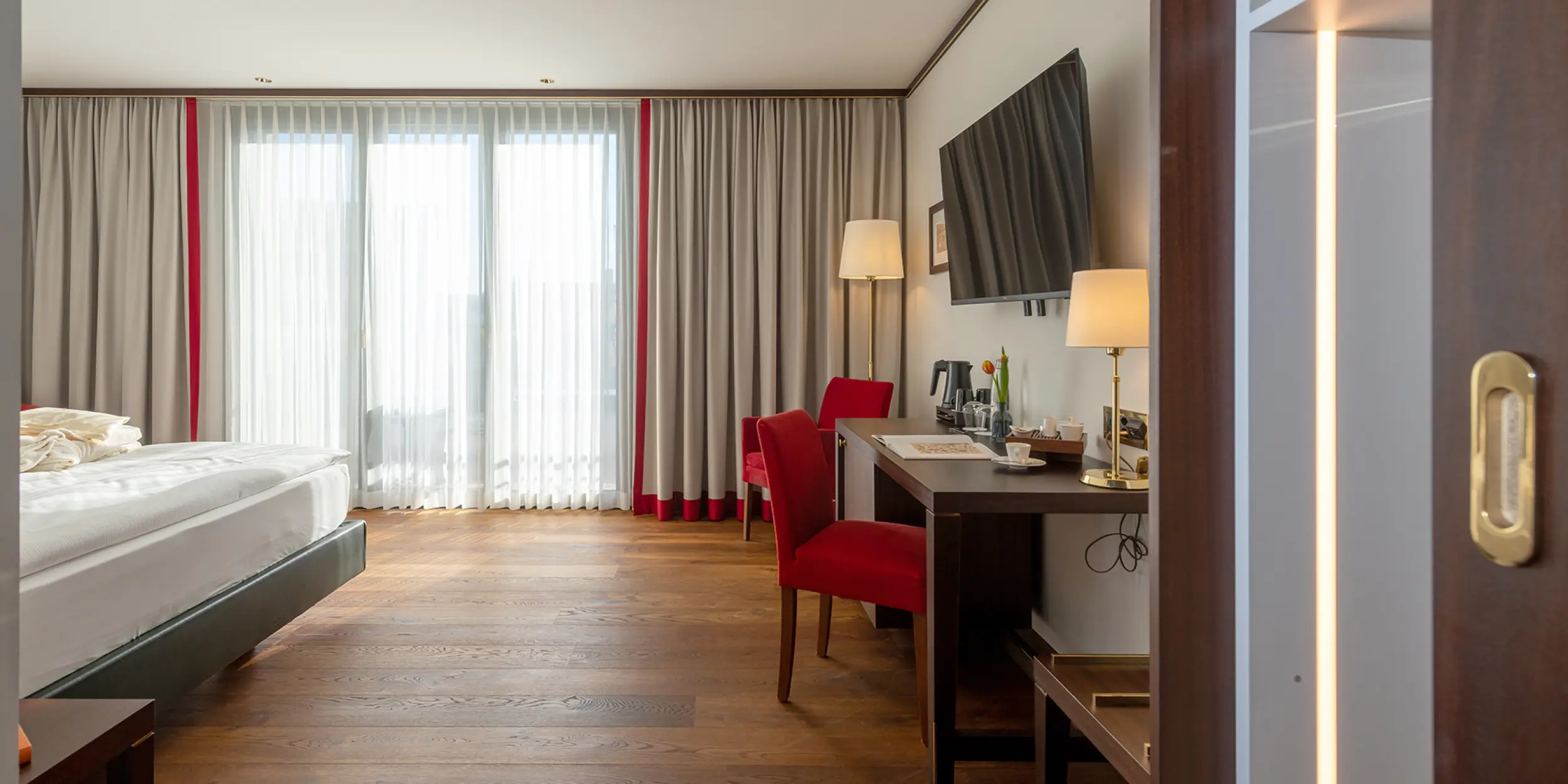 Deluxe Cabin Barrierefrei - Bad Horn