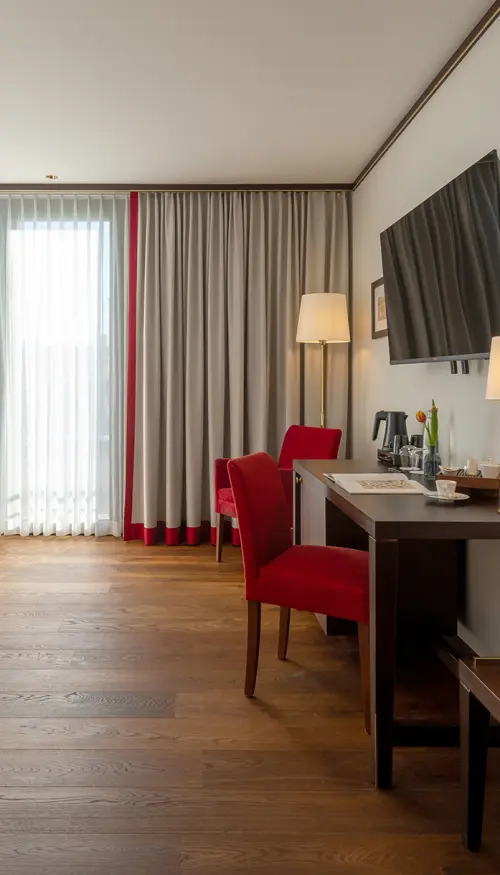 Deluxe Cabin Barrierefrei - Bad Horn