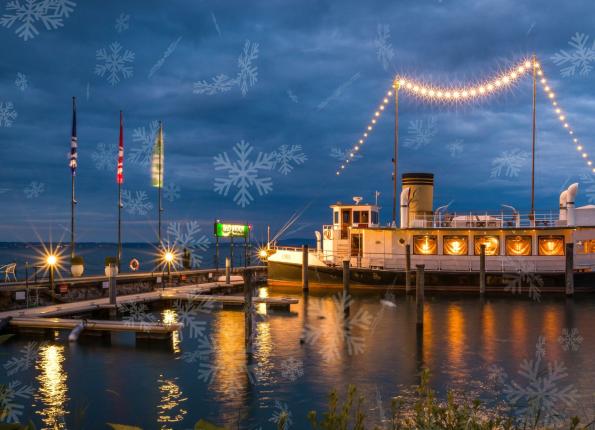 Weihnachtsfeier auf der M.Y. Emily - 