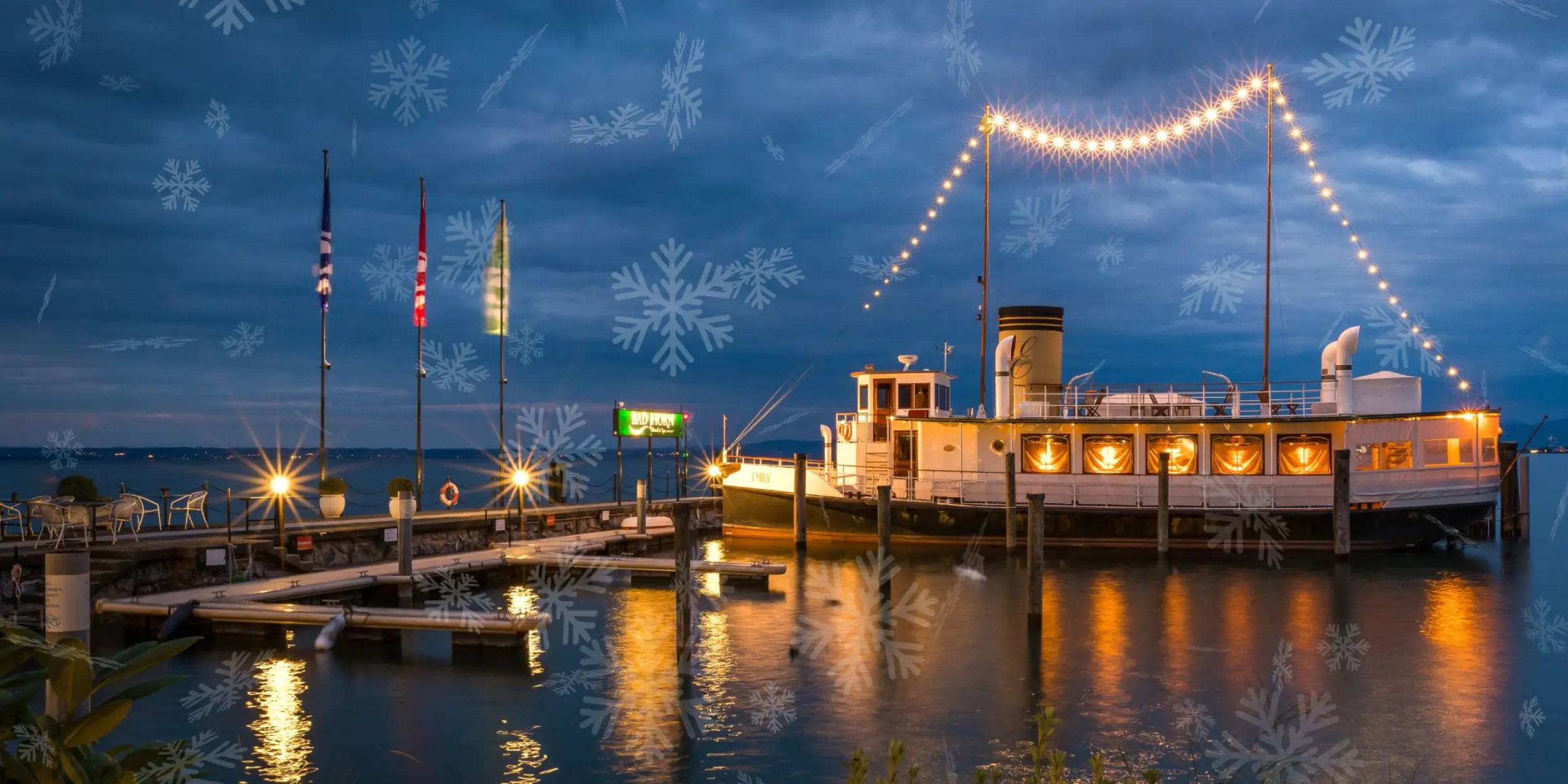 Weihnachtsfeier auf der M.Y. Emily - Bad Horn